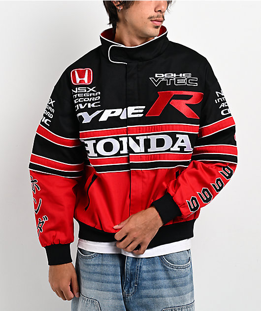 Honda Tribute Red & Black Racing Jacket | Zumiez