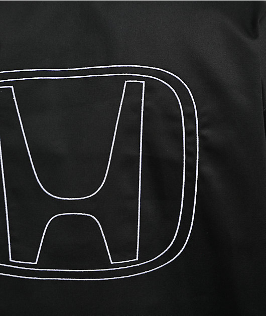 Honda Type R Black Quarter Zip Work Shirt