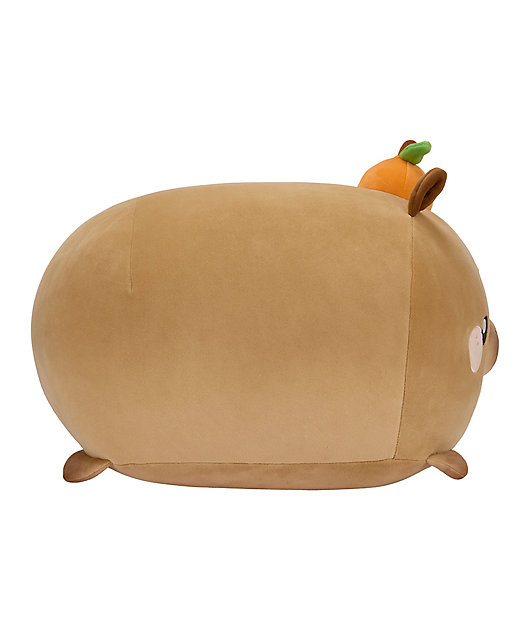 Honeymaru And Friends Mochi Capybara Laying Down Plush Toy