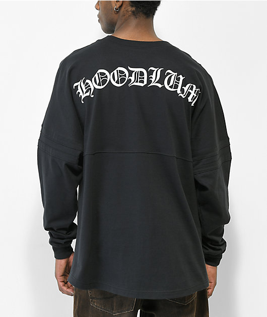 Hoodlum by Darby Allin Spirit Black Long Sleeve Jersey Shirt