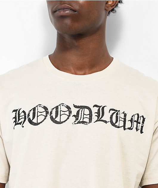 Hoodlum by Darby Allin Tac Eyes Natural T-Shirt