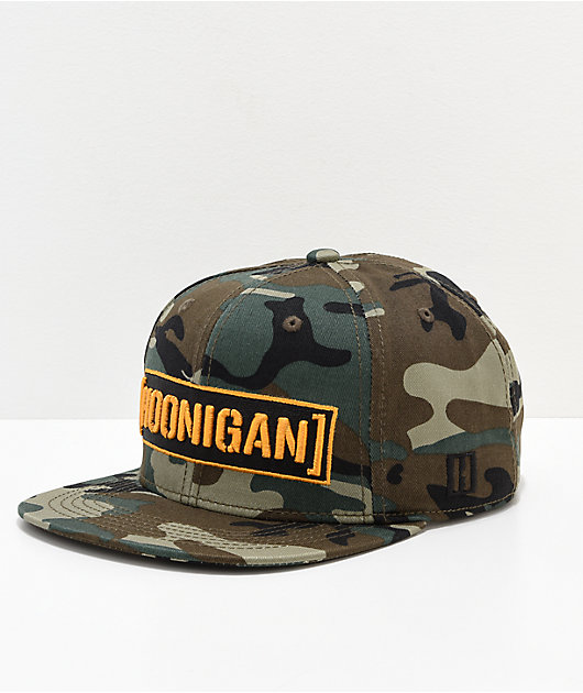 hoonigan camo hat