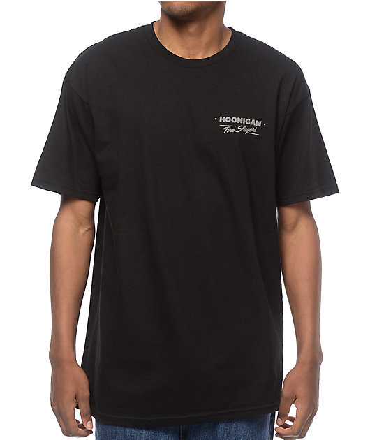 Hoonigan Cheater Slicks Black T-Shirt