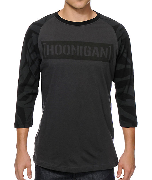 Hoonigan Ken Block Baseball T-Shirt