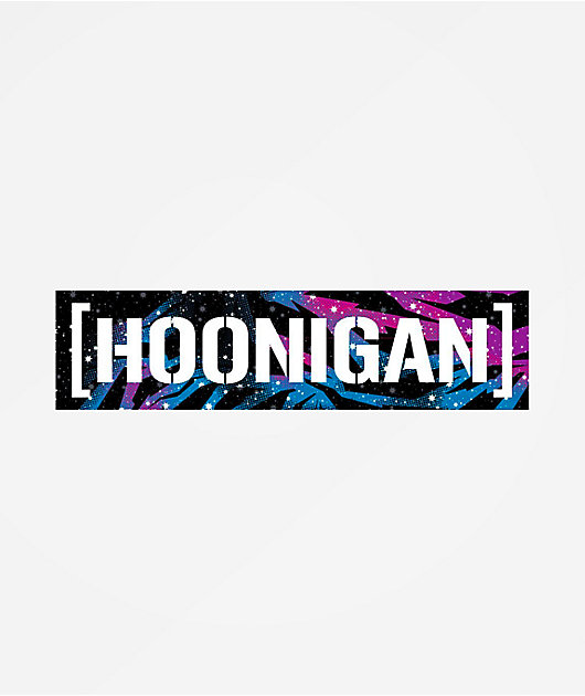 Hoonigan Livery Censor Bar Sticker