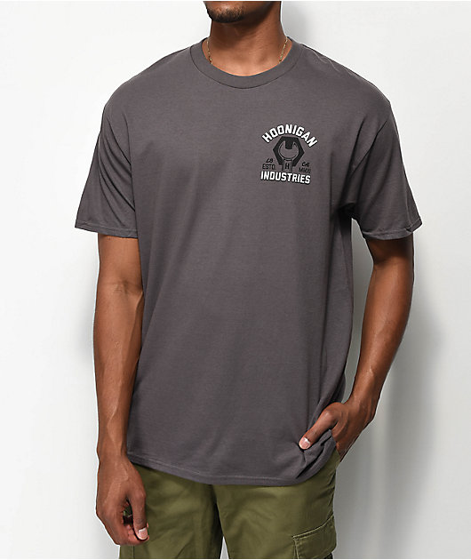 Hoonigan Schneider Charcoal T-Shirt