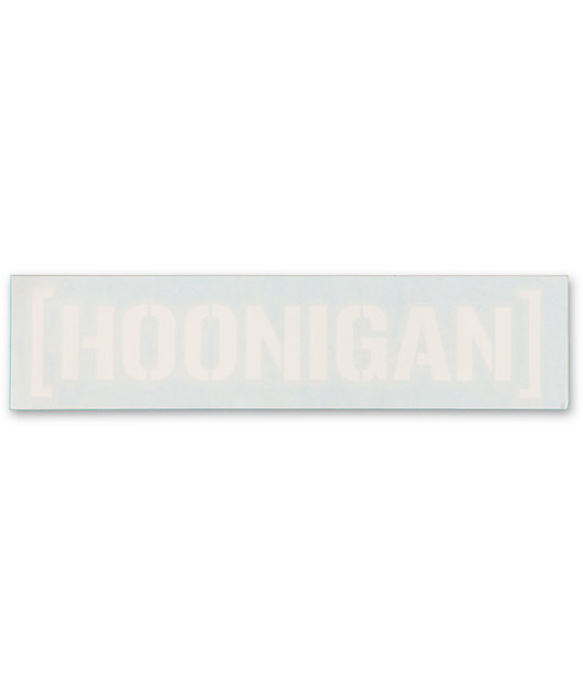 Hoonigan Small Die-Cut Sticker