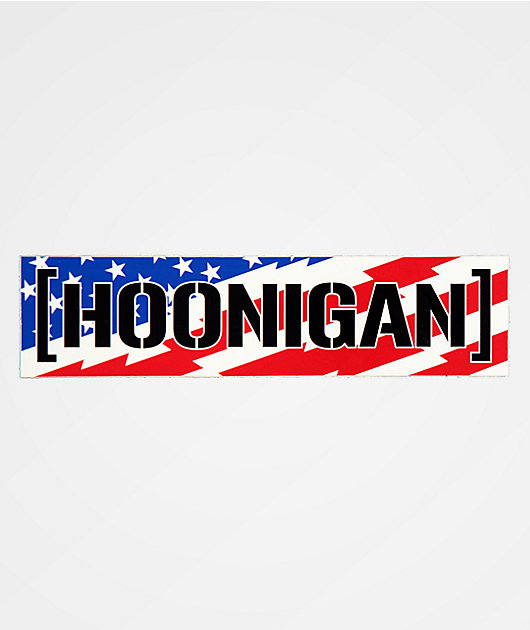 Hoonigan Stars & Stripes pegatina
