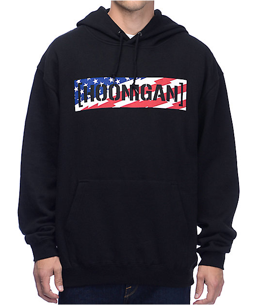 hoonigan flag hoodie
