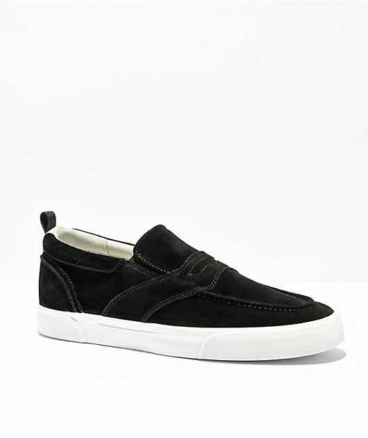 Hours Is Yours Cohiba SL30 Black Loafer Skate Shoes | Zumiez