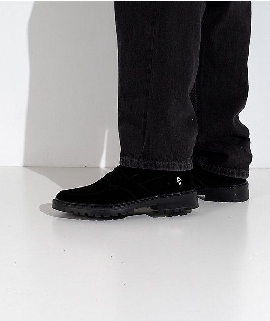 Hours Is Yours x Piss Drunx Dollin Cohiba Black & White Lug Loafer video