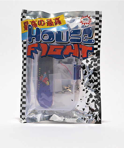 Housefight Ballin' Chain Black & Purple Fingerboard Kit
