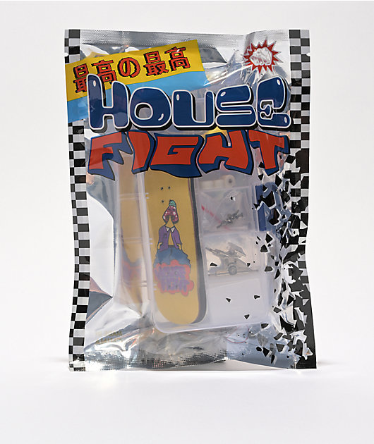 Housefight Snappy Yellow Fingerboard Kit