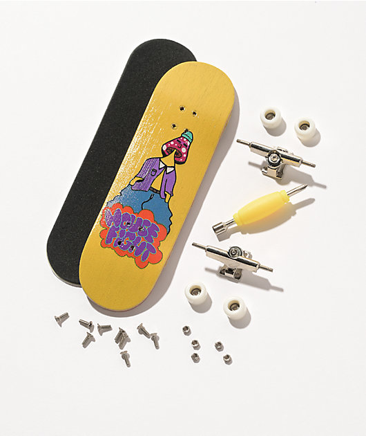Housefight Snappy Yellow Fingerboard Kit