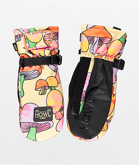 Howl Fairbanks Mushroom 10K Snowboard Mittens | Zumiez