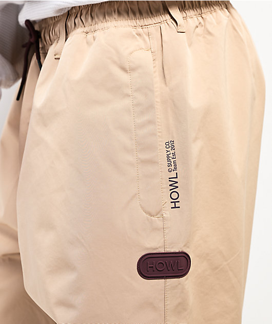 Howl Nowhere Tan 15K Snowboard Pants | Zumiez