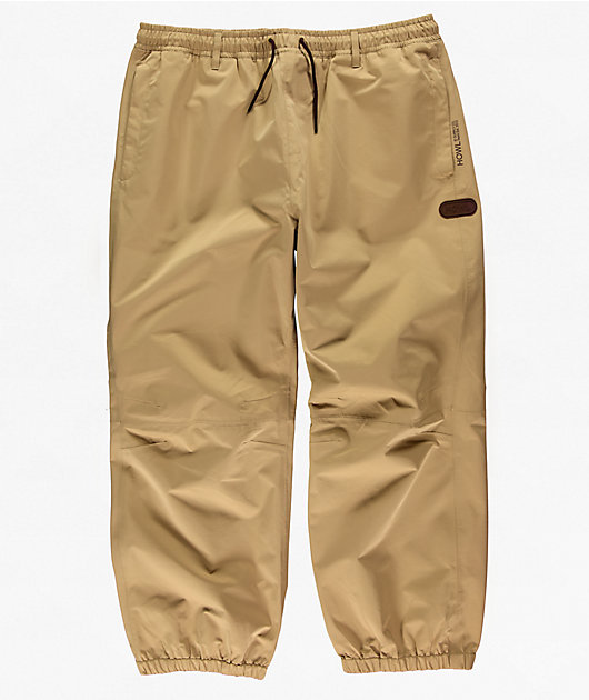 Howl Nowhere Tan 15K Snowboard Pants | Zumiez