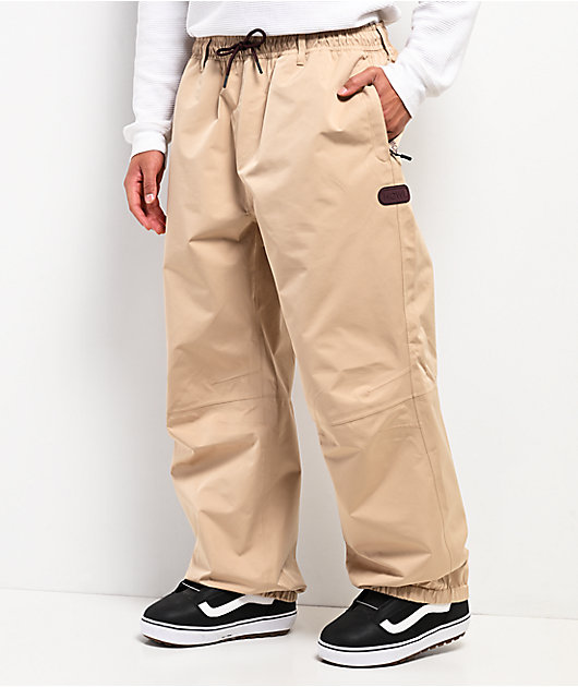 Howl Nowhere Tan 15K Snowboard Pants | Zumiez