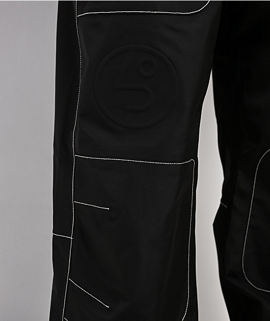Howl x Public Black 15K Snowboard Pants | Zumiez