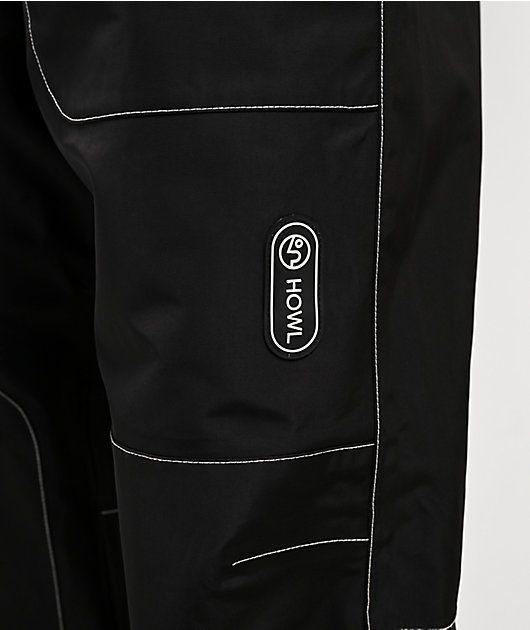 Howl x Public Black 15K Snowboard Pants | Zumiez