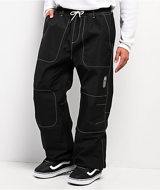 Howl x Public Black 15K Snowboard Pants | Zumiez
