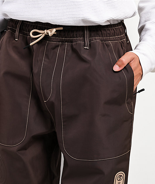 Howl x Public Brown 15K Snowboard Pants | Zumiez