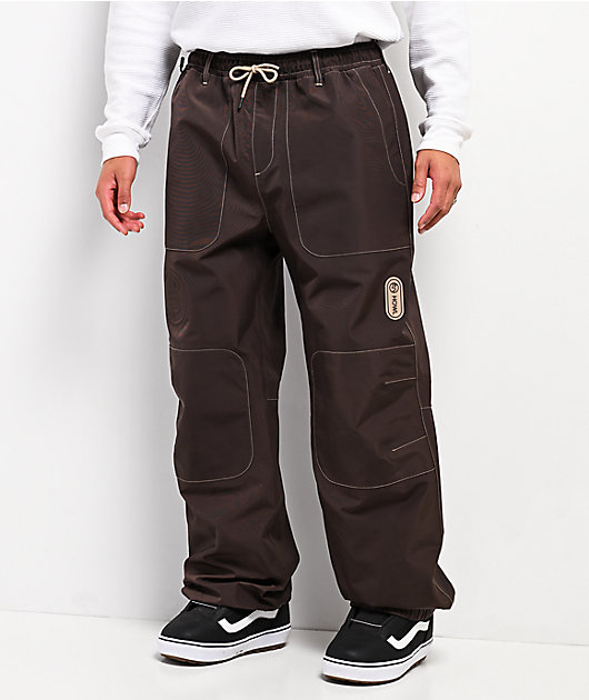 Howl x Public Brown 15K Snowboard Pants | Zumiez