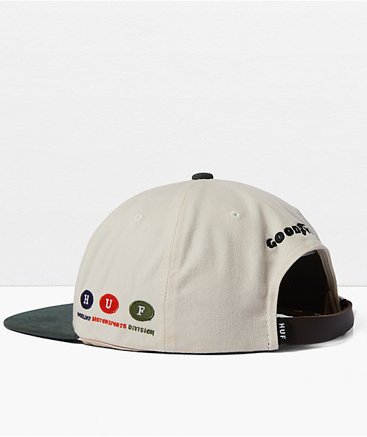 Huf x Goodyear Blimp Natural Strapback Hat | Zumiez