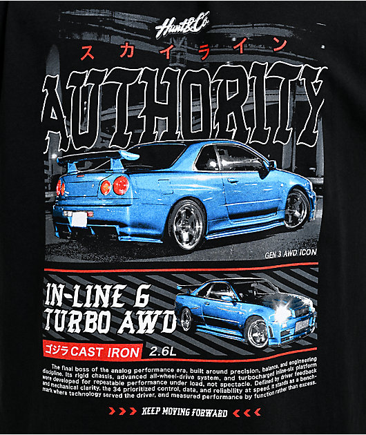Hunt & Co. Authority Black T-Shirt