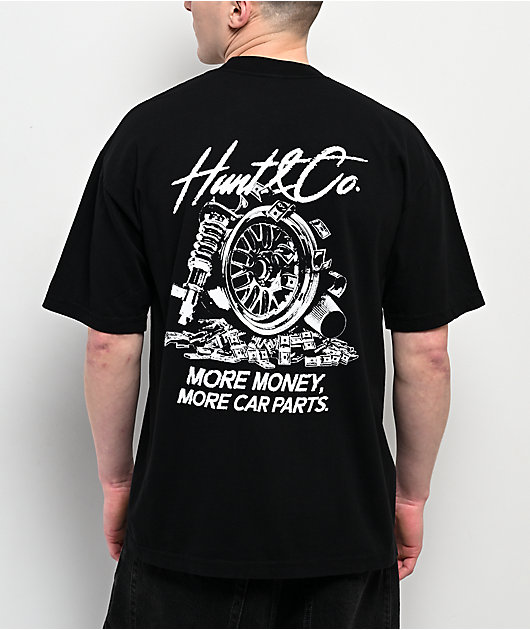 Hunt & Co. More Money More Parts Black T-Shirt