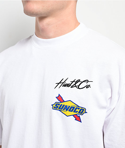 Hunt & Co. x Sunoco Japanese Gem White T-Shirt | Zumiez