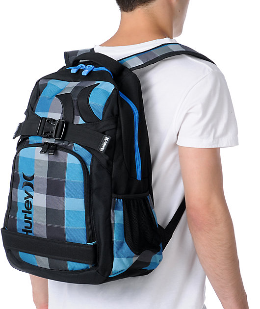 hurley skateboard backpack