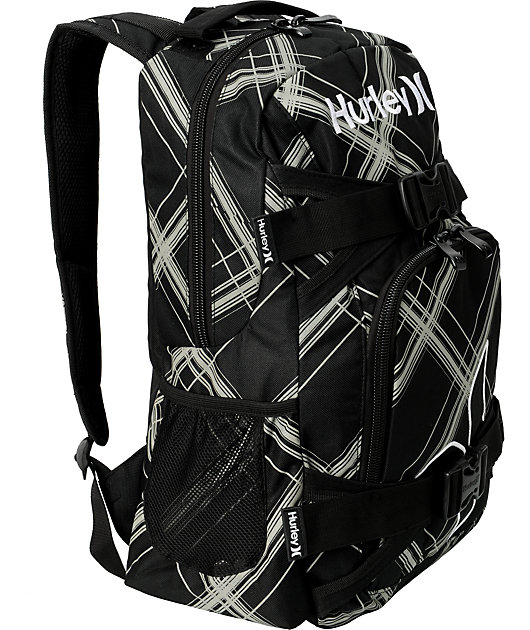 hurley skateboard backpack