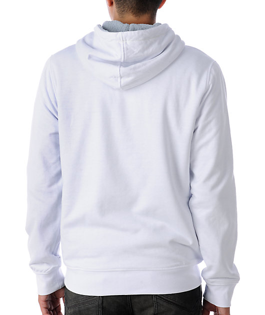 white hurley hoodie