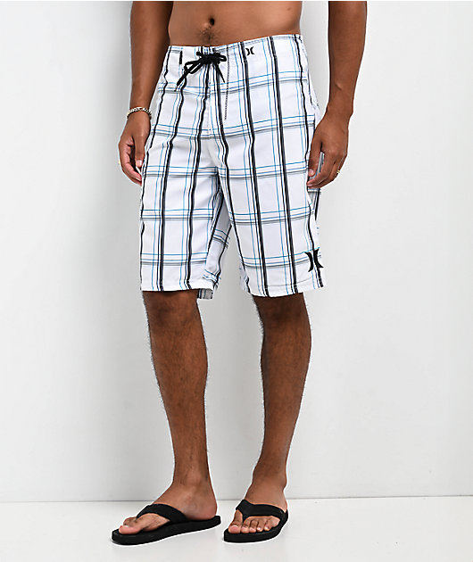 Hurley white shorts deals