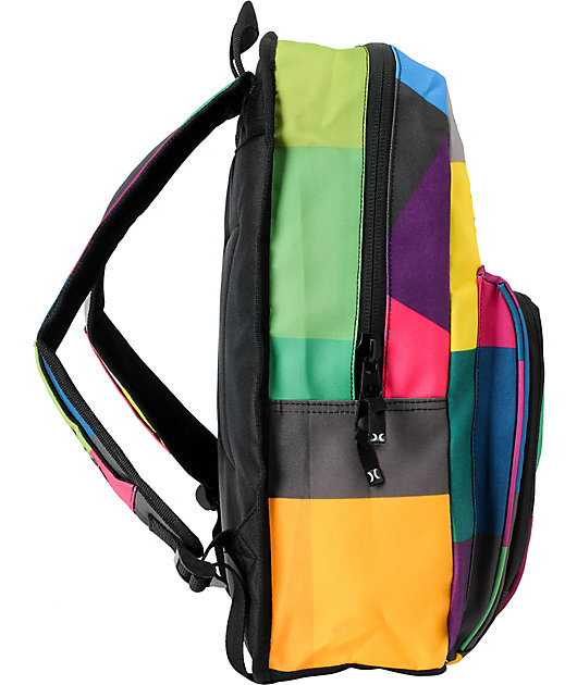 colorful backpack