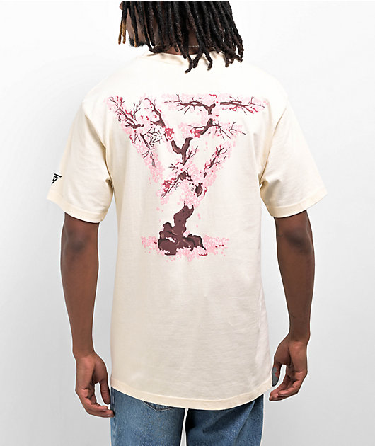 Hypland Cherry Blossom Sand T-Shirt | Zumiez