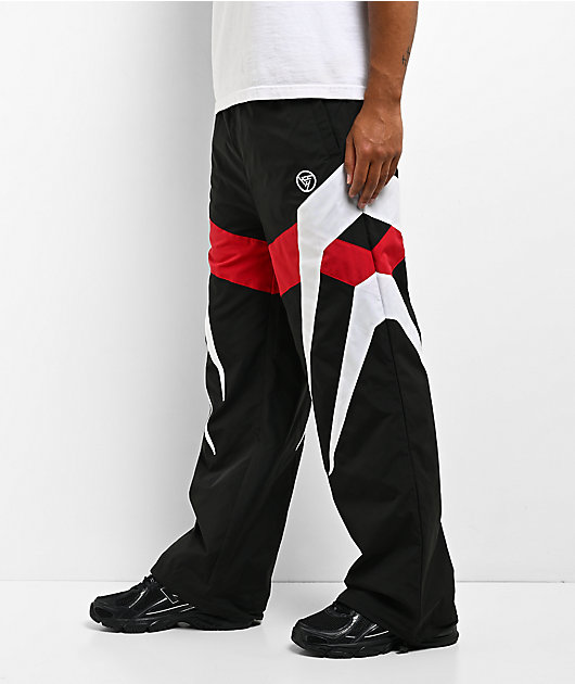Hypland Lazer Black Windbreaker Track Pants