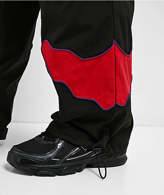 Hypland Roaring Black Windbreaker Track Pants