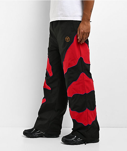 Hypland Roaring Black Windbreaker Track Pants