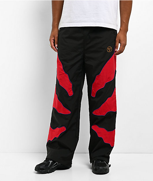 Hypland Roaring Black Windbreaker Track Pants
