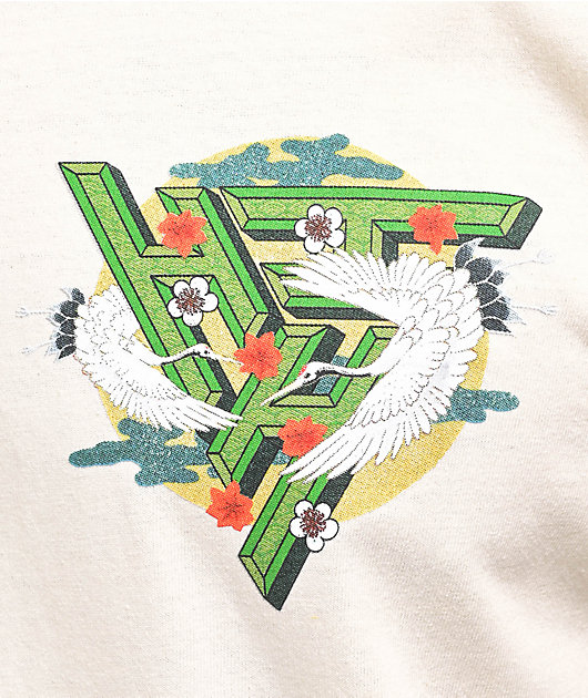 Hypland Swan Logo Cream T-Shirt