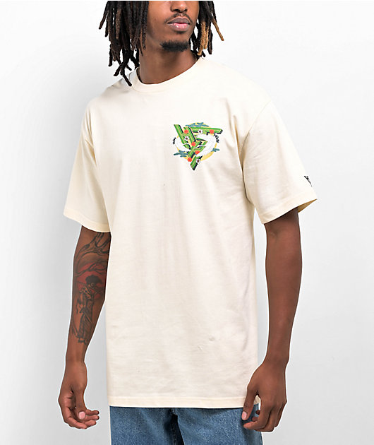 Hypland Swan Logo Cream T-Shirt