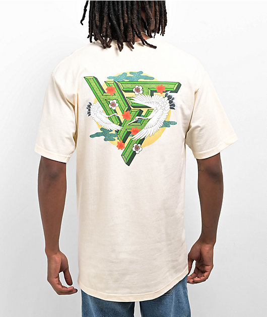 Hypland Swan Logo Cream T-Shirt