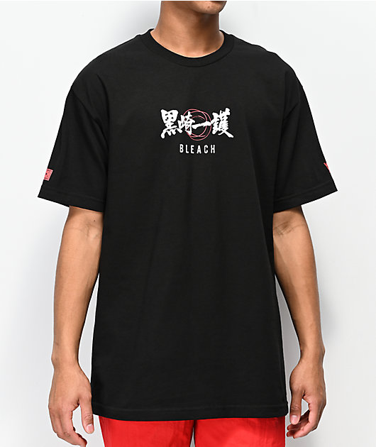 Hypland x Bleach Phases camiseta negra
