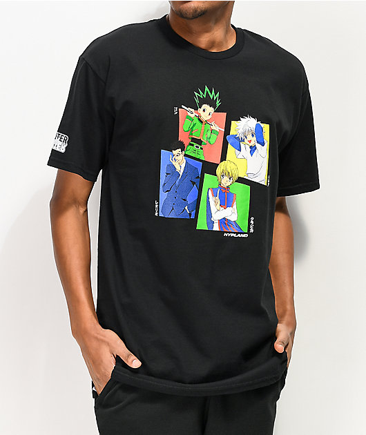 Hypland x Hunter x Hunter Group Black T-Shirt | Zumiez