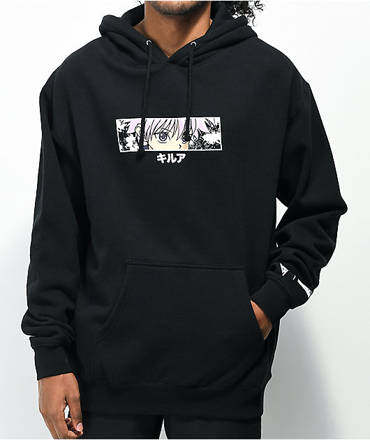 Hypland x Hunter x Hunter Killua Eye Black Hoodie Zumiez