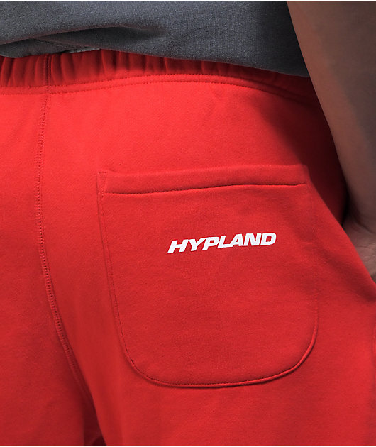 Hypland x InuYasha Red Sweatpants