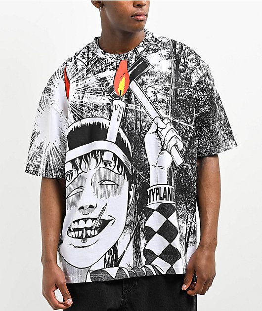 Hypland x Junji Ito Souichi White T-Shirt | Zumiez