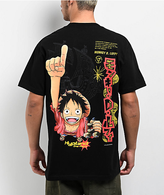 Hypland x One Piece Luffy King Black T-Shirt | Zumiez
